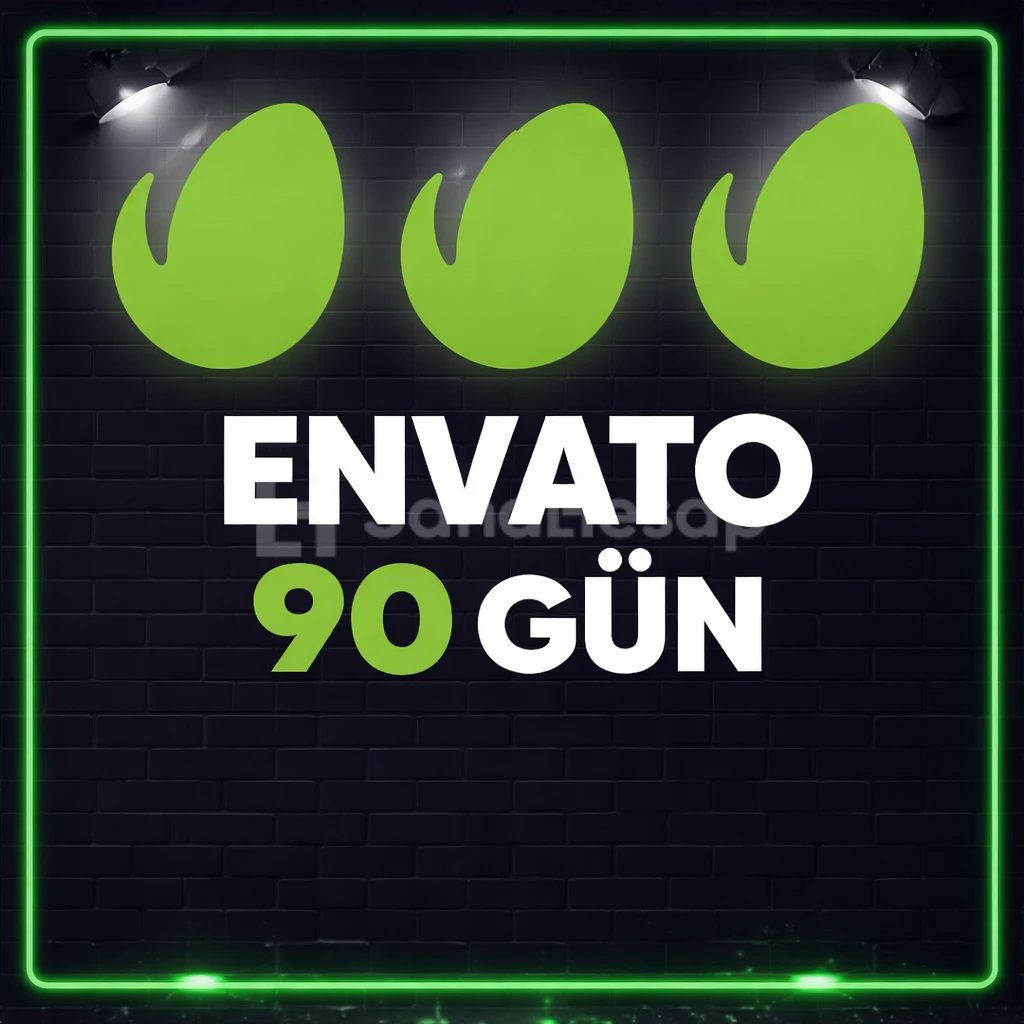 ⭐️ Envato 3 Aylık ⭐️