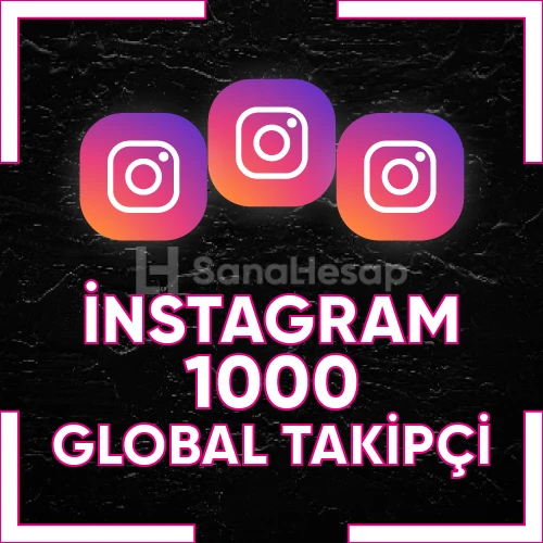 ✅ [ GARANTİLİ ] İNSTAGRAM 1000 GLOBAL TAKİPÇİ ✅