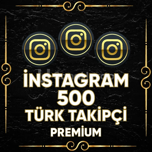 ✅ [ %100 TÜRK ] İNSTAGRAM 500 TÜRK TAKİPÇİ ✅