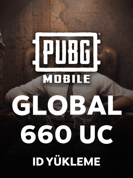 Pubg Mobile Global UC 660 UC Satın Al