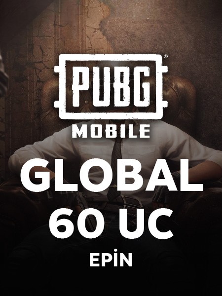 Pubg Mobile Global UC Epin 60 UC Satın Al
