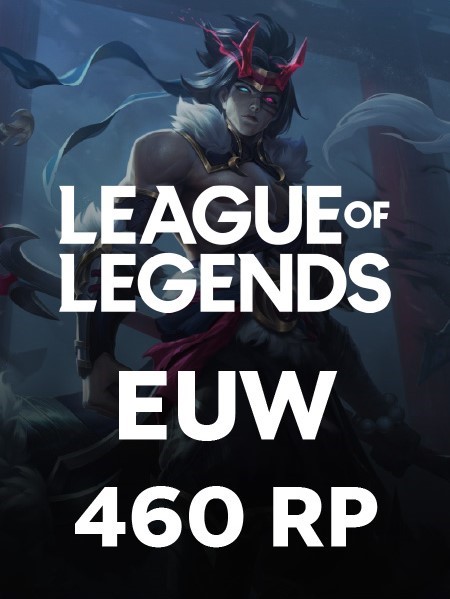 League of Legends EUW 460 RP Satın Al
