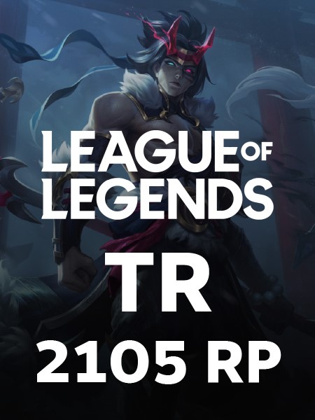 League of Legends TR 2105 RP Satın Al