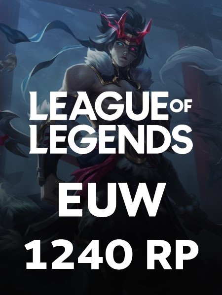 League of Legends EUW 1240 RP Satın Al