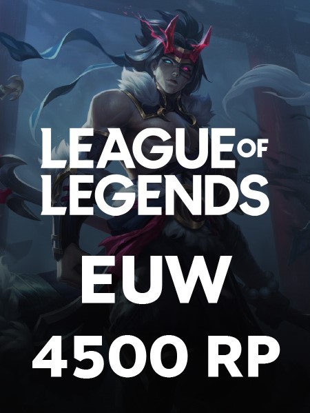League of Legends EUW 4500 RP Satın Al