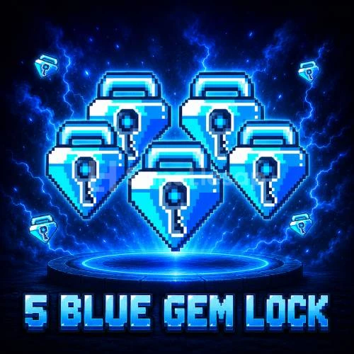 5 ADET BLUE GEM LOCK DİREKT TESLİM